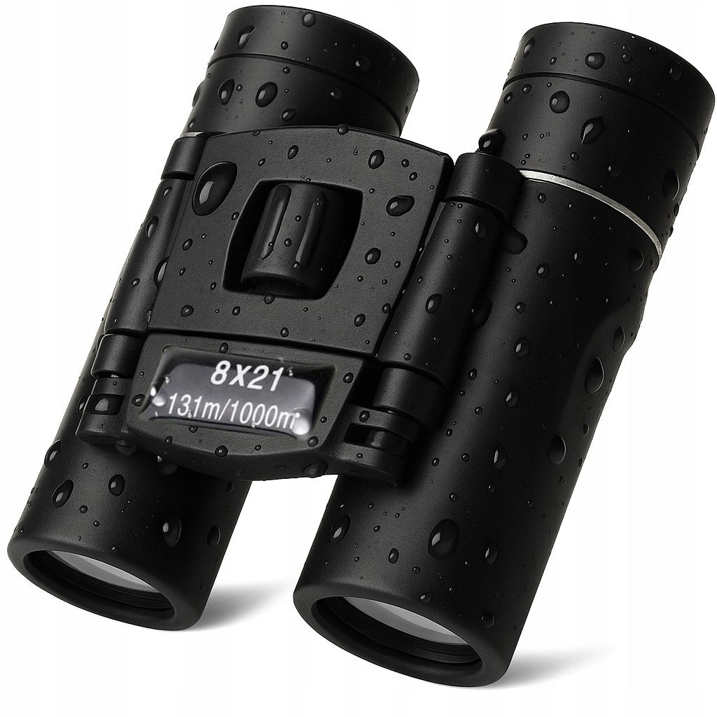 KIDS BINOCULARS 8x21 DAY NIGHT GLASS OPTICS + CASE