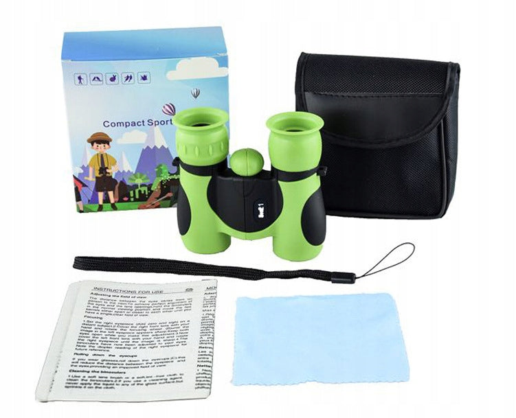 KIDS BINOCULARS 8x21 GLASS OPTICS DAY NIGHT Brand enido