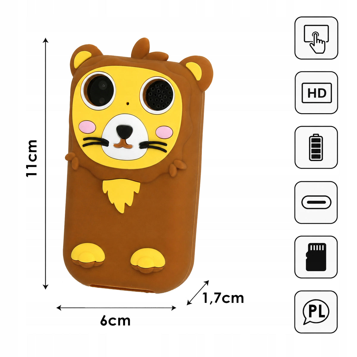 KIDS PHONE FUN SMARTPHONE WITH SELFIE CAMERA MP3 GAMES Manufacturer code Z3464