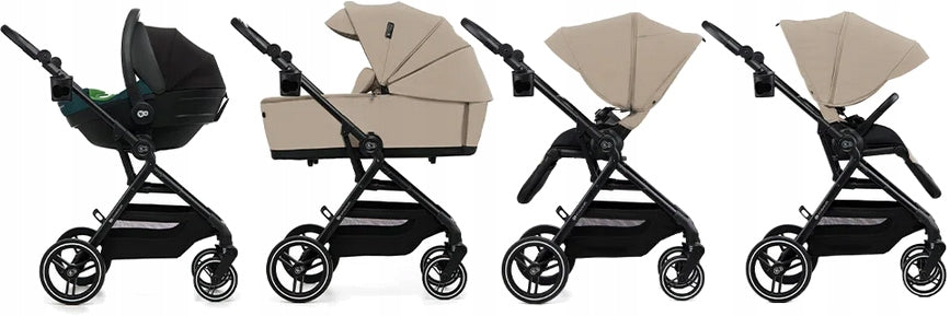 KINDERKRAFT STROLLER 2IN1 WITH GONDOLA YOXI FRONT-BACK STROLLER UP TO 22KG Brand Kinderkraft