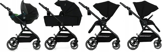 KINDERKRAFT TROLLEY 2IN1 MULTIFUNCTIONAL YOXI FRONT-BACK + GONDOLA 22 KG Manufacturer code KSYOXI00BLK2000