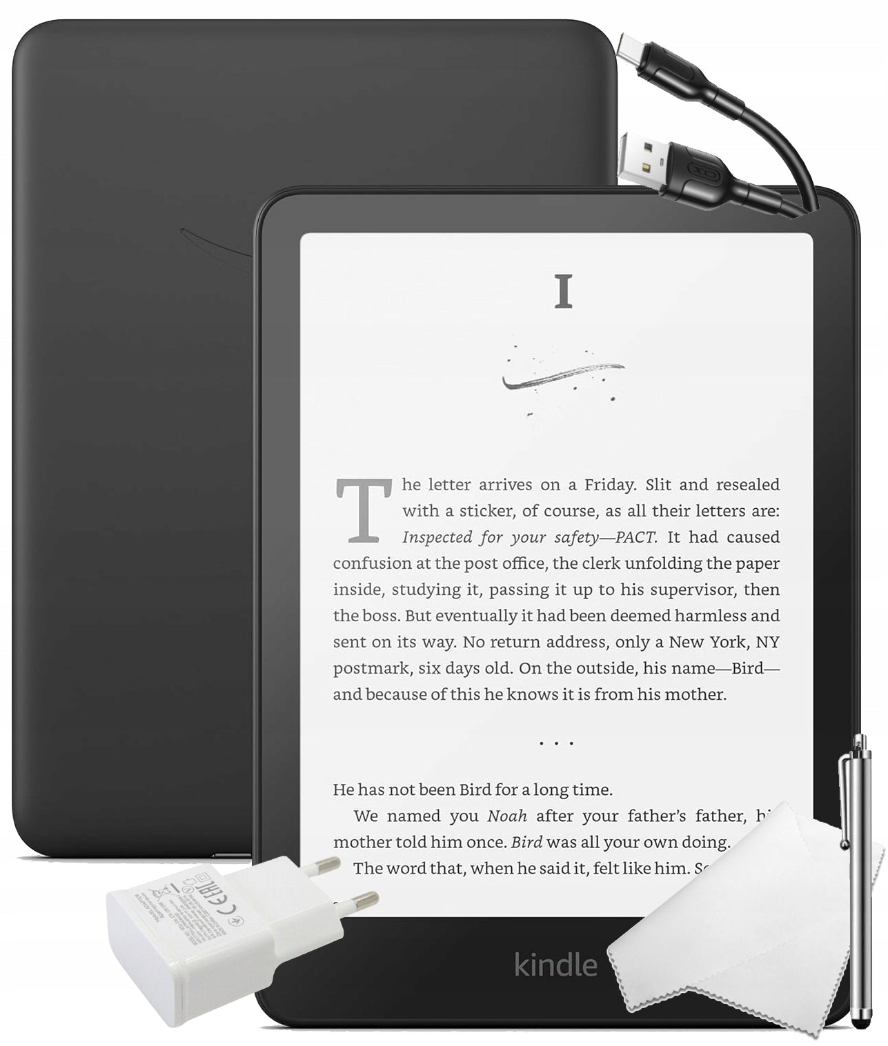 KINDLE PAPERWHITE 16GB READER WITHOUT ADS WATERPROOF VERSION 2024 12 GEN.