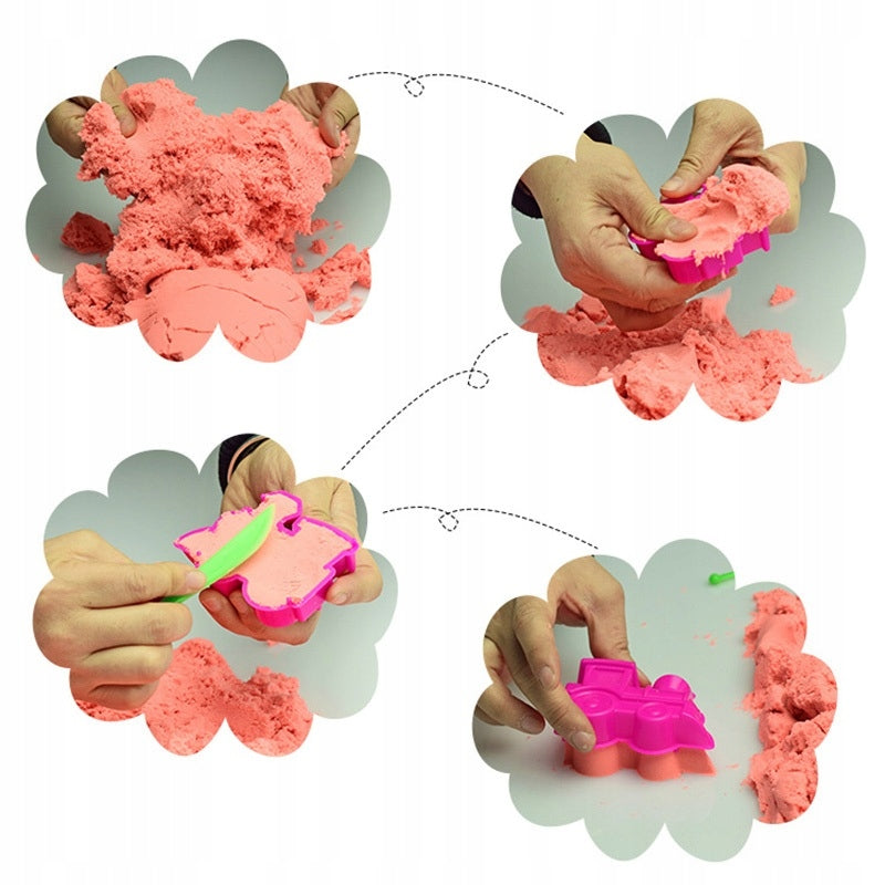KINETIC SAND 3kg MOLDS + SWIMMING POOL SANDBOX CHILDREN'S DAY Manufacturer code piasek 3kg