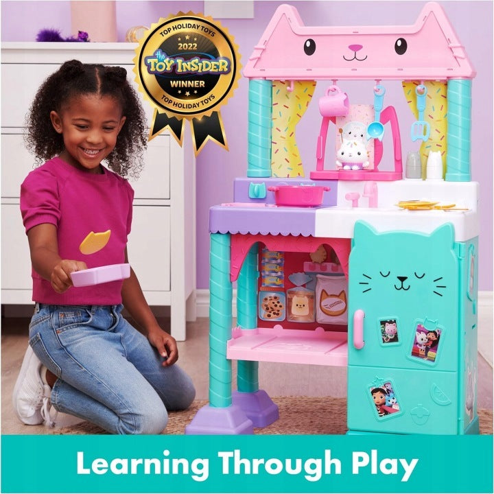 KITCHEN CAT HOUSE GABBY COOK WITH GABI KITCHEN SET WITH ACCESSORIES 6065441 Kid's age 3+ years