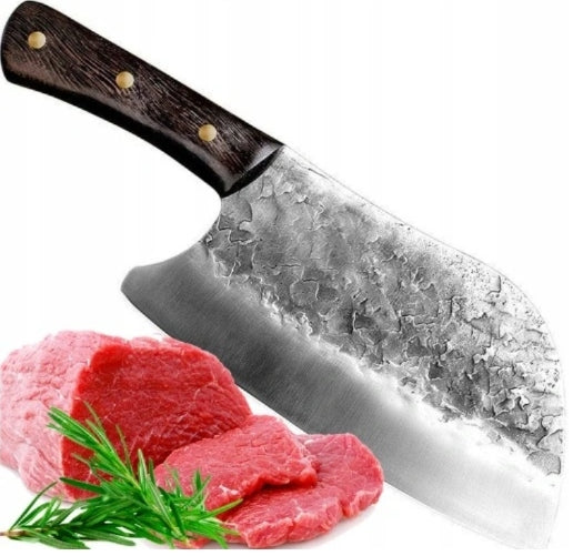 KITCHEN CLEAVER CHEF'S KNIFE FOR MEAT CHOPPING SOLID JAPANESE STYLE Packaging status original