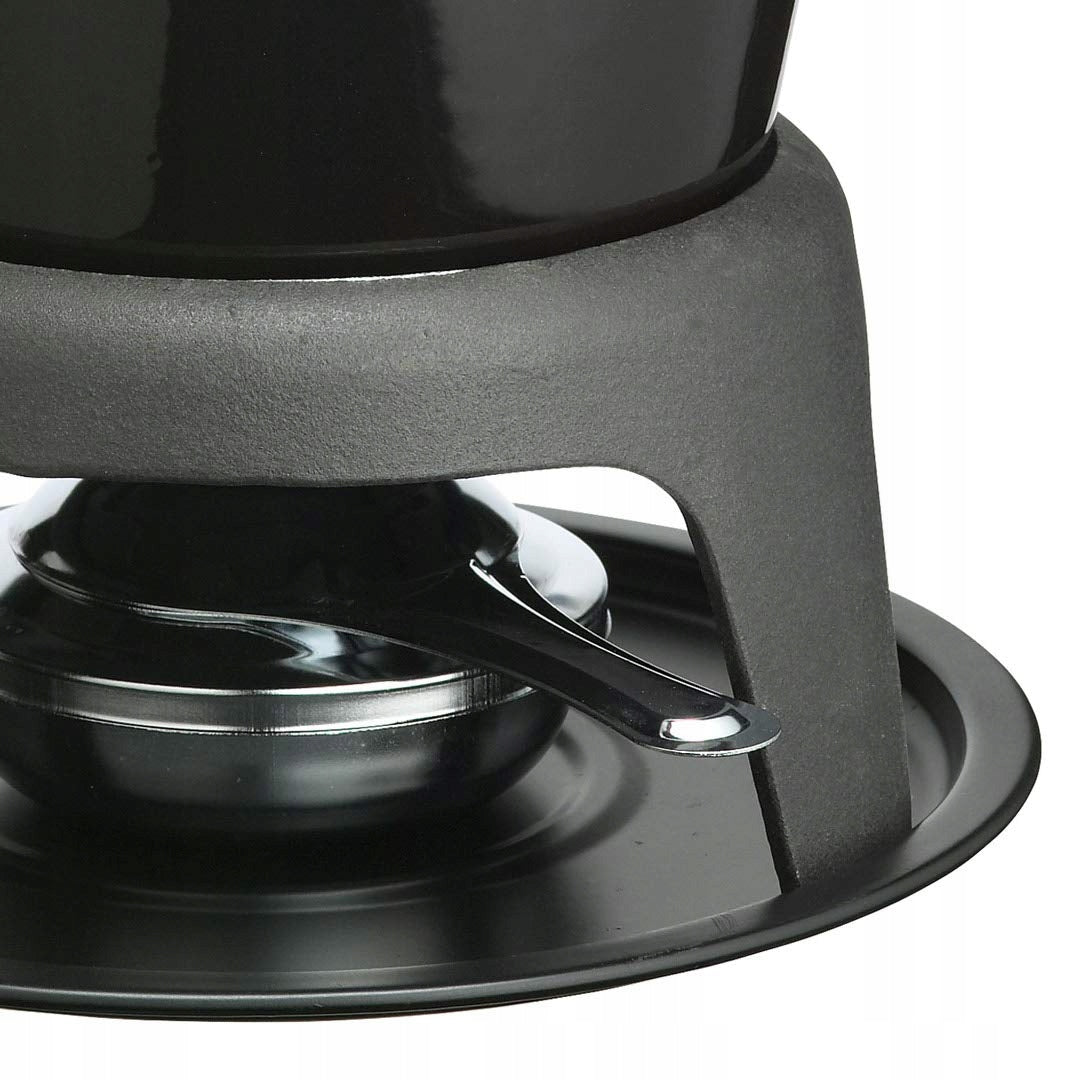 KITCHEN CRAFT MASTERCLASS FONDUE SET WITH 6 FORKS 21X18 CM BLACK Brand Masterclass
