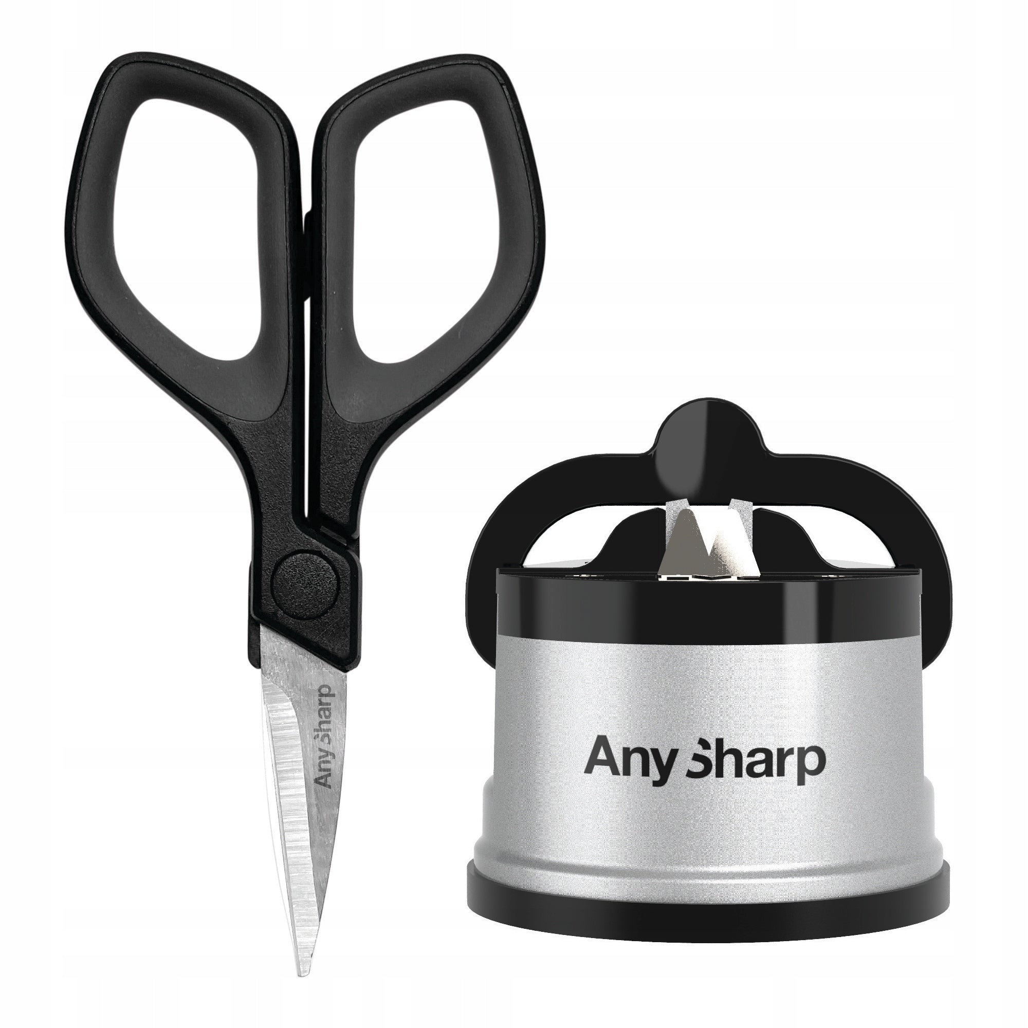 KITCHEN KNIFE SHARPENER + SCISSORS - GIFT SET - AnySharp