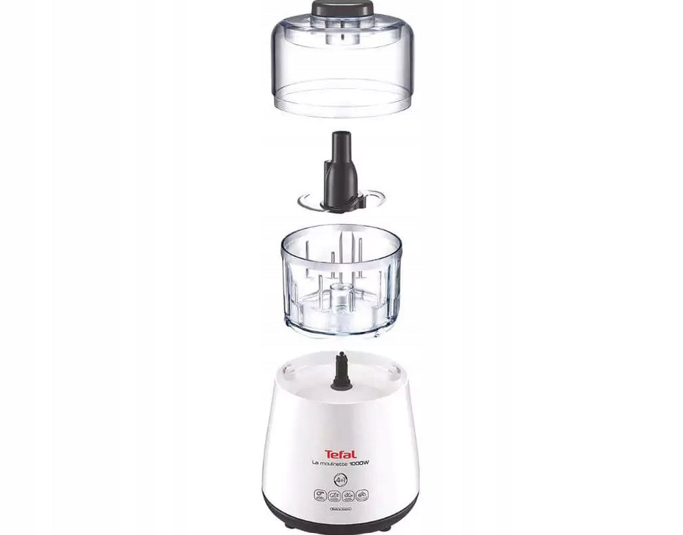 KITCHEN MALAXER TEFAL LA MOULINETTE 1000W WHITE SHREDDER Brand Tefal
