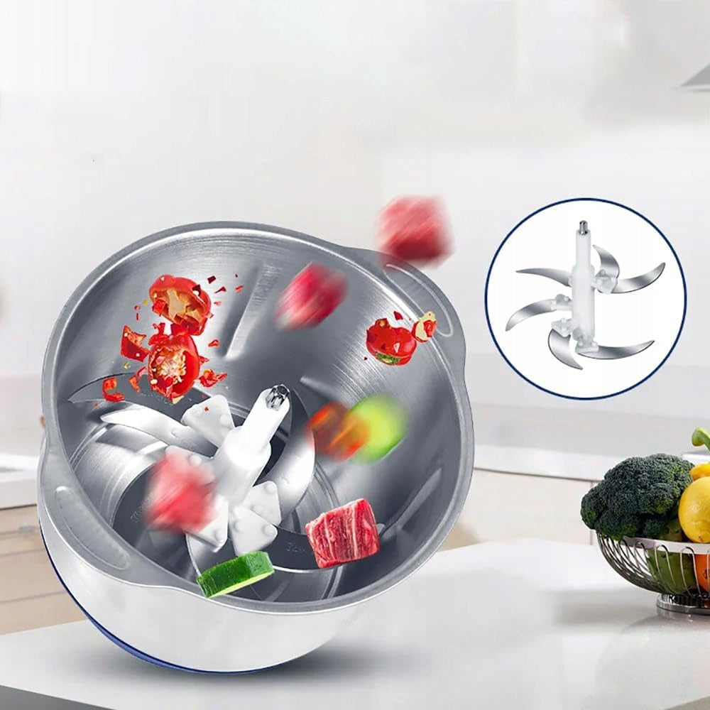 KITCHEN MEAT SHREDDER 5 SPEED FRUIT VEGETABLE SHREDDER 500W Brand Bedee