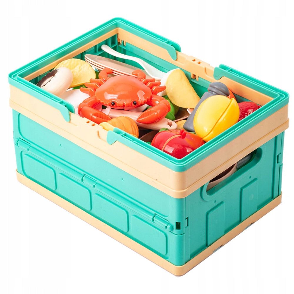 KITCHEN PICNIC SET WITH COOKING PRODUCTS SET BASKET FOR CHILDREN Brand NORIMPEX