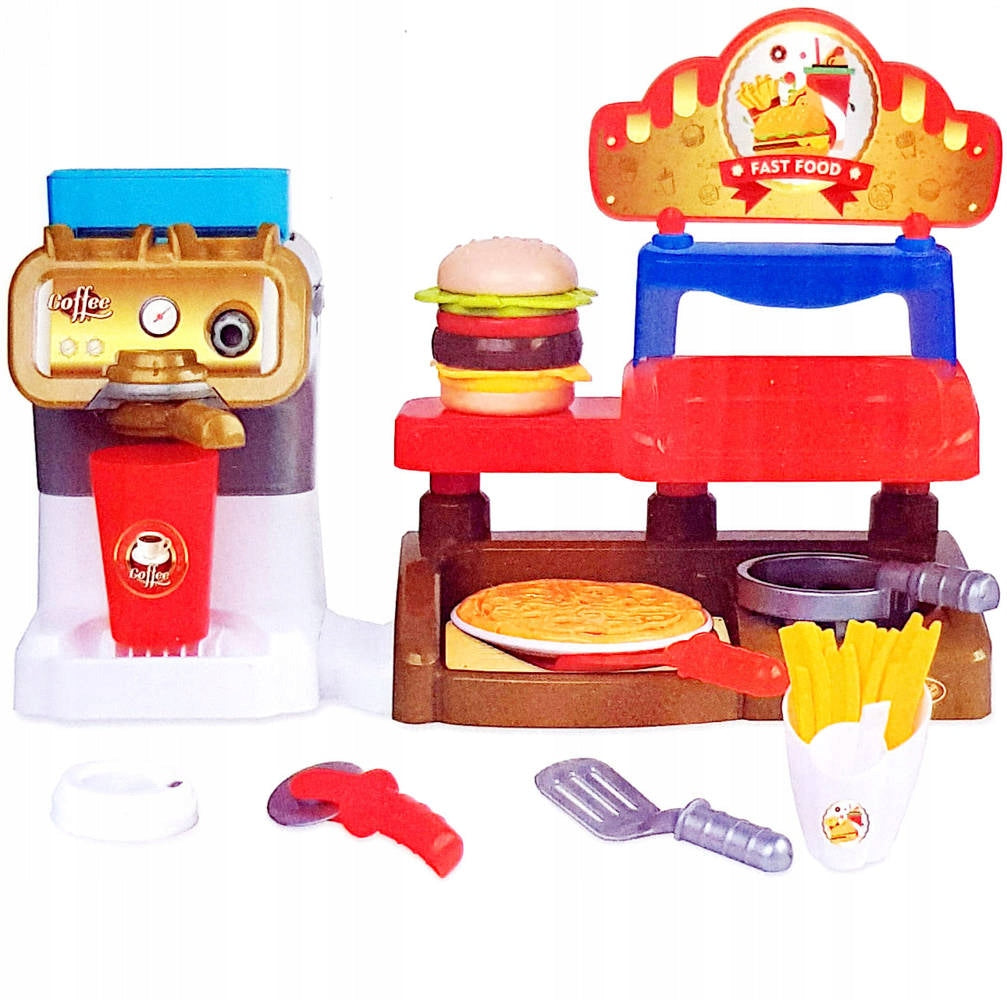 KITCHEN TOY FOR CHILDREN + PIZZERIA WITH COFFEE MAKER SET COOK EAN (GTIN) 5903228926679