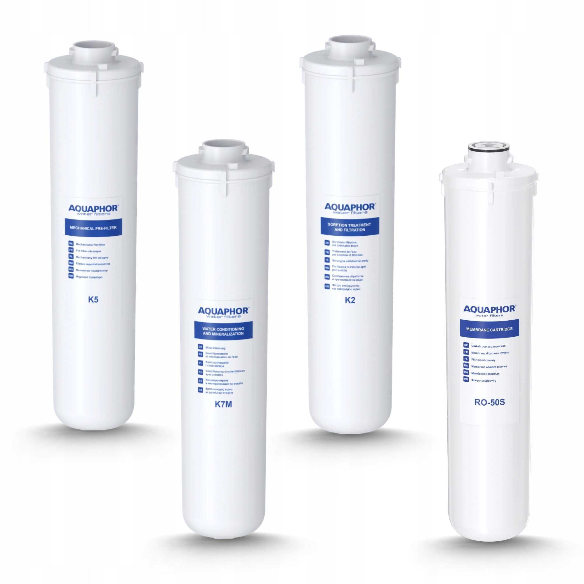 KITCHEN WATER FILTER UNDER-SINK REVERSE OSMOSIS AQUAPHOR MORION Dominant color white