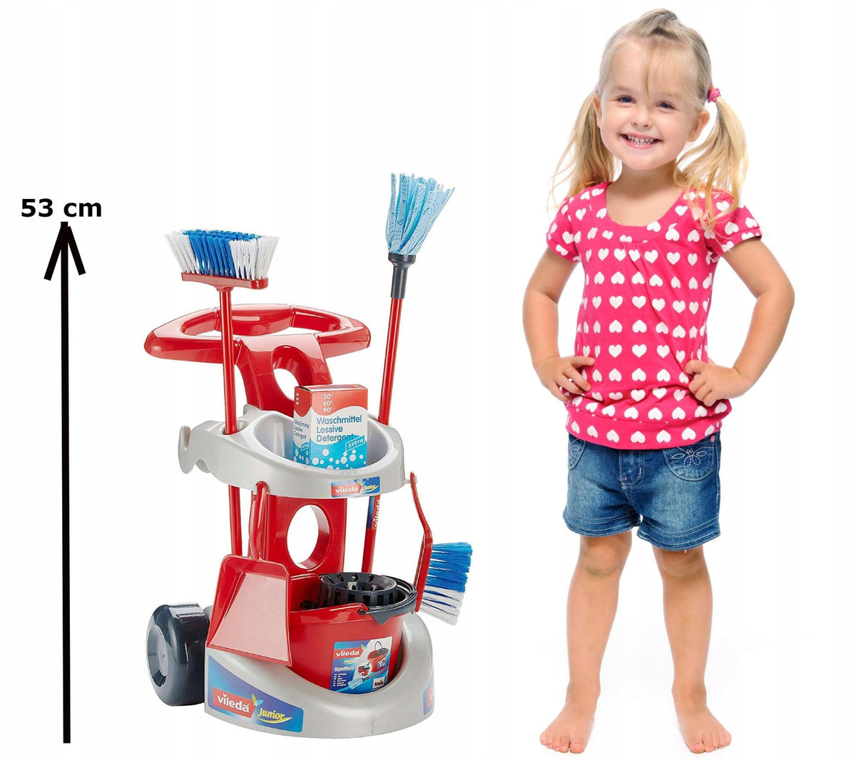 KLEIN 6721 VILEDA MOP CLEANING TROLLEY SET EAN (GTIN) 4009847067210