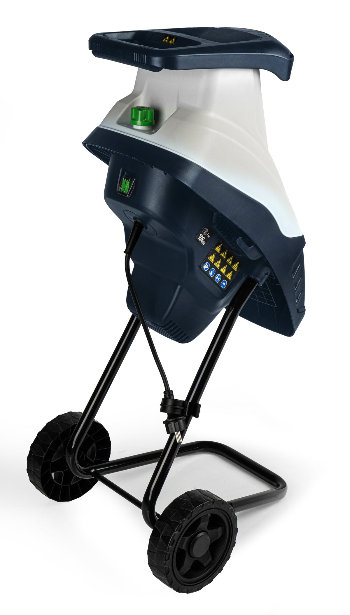 KNIFE BRANCH SHREDDER ELECTRIC CHIPPER HIGH POWER 3000W BAG 50L Brand Wuber