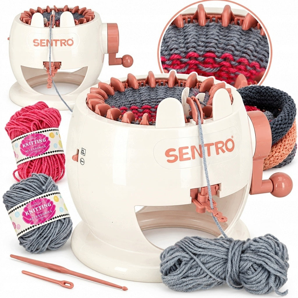KNITTING LOOM ROUND CROCHET IKONKA 22 NEEDLES SET KX3525