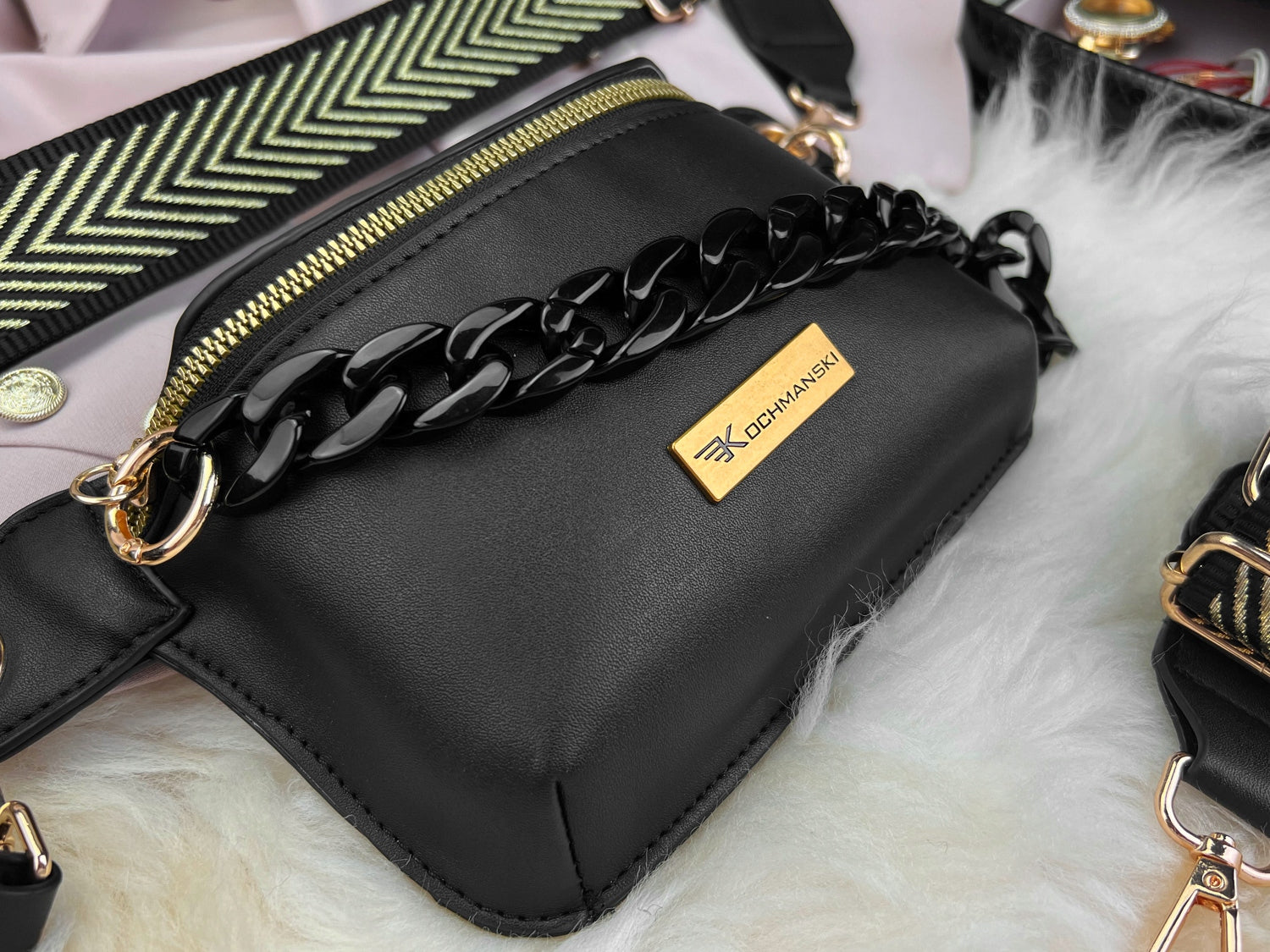 KOCHMANSKI sachet bum bag women's hip belt bag shoulder small Brand Kochmanski