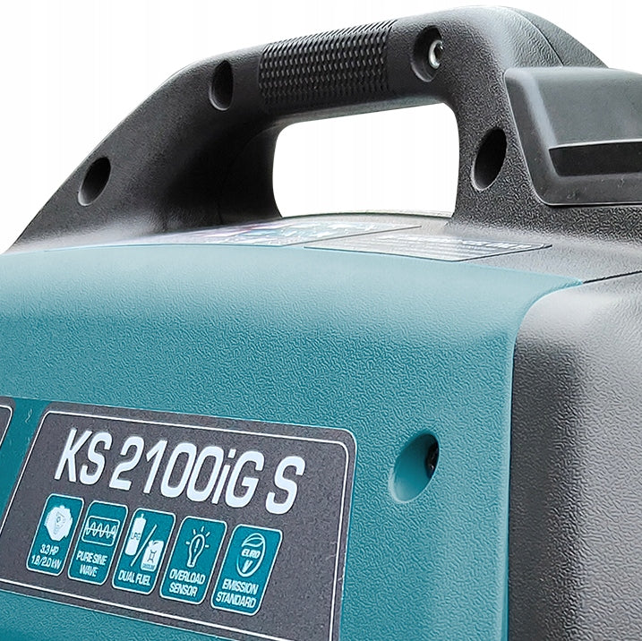 KÖNNER & SÖHNEN HYBRID INVERTER GENERATOR 1,8kW 230V KS Model KS 2100iG S