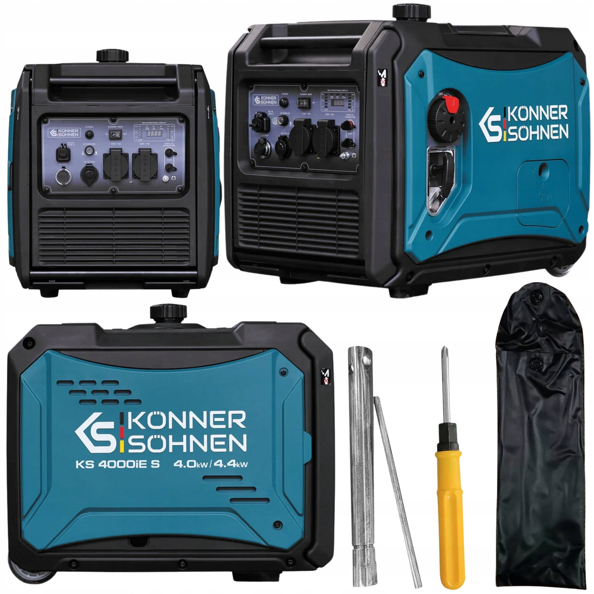 KÖNNER & SÖHNEN KS 4000iE S GENERATOR SET 4000W 4,4kW 7,5km PETROL