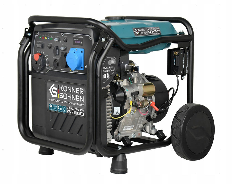 KONNER & SOHNEN KS 8100IEG - POWER GENERATOR | INVERTER | UP TO 8,5kW