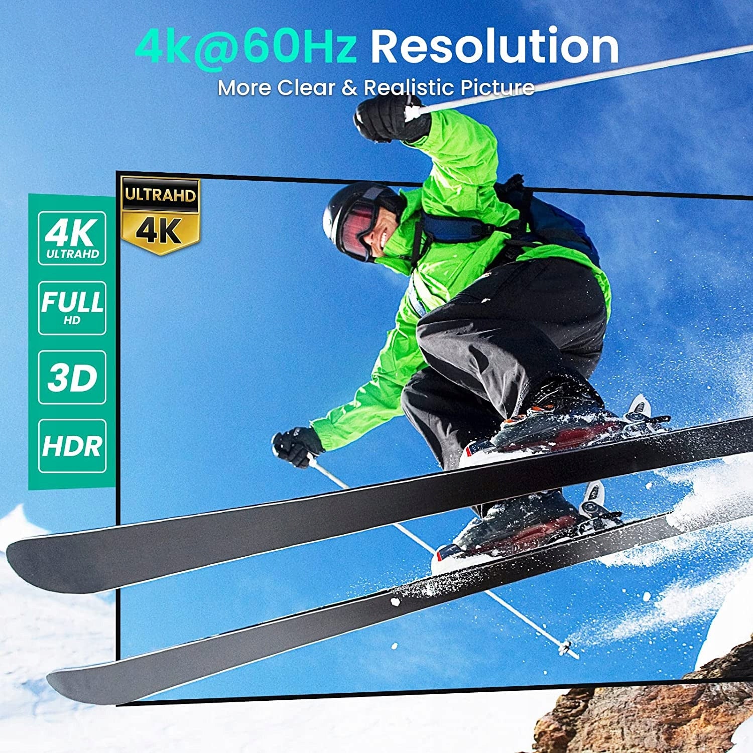 KOOFIT HDMI 3 SWITCH in 1 4K 3D UHD Manufacturer code QHQ-001