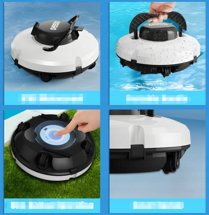 KOSGHO IPX8 Wireless Pool Cleaning Robot Waterproof, Dual Strength Manufacturer no brand