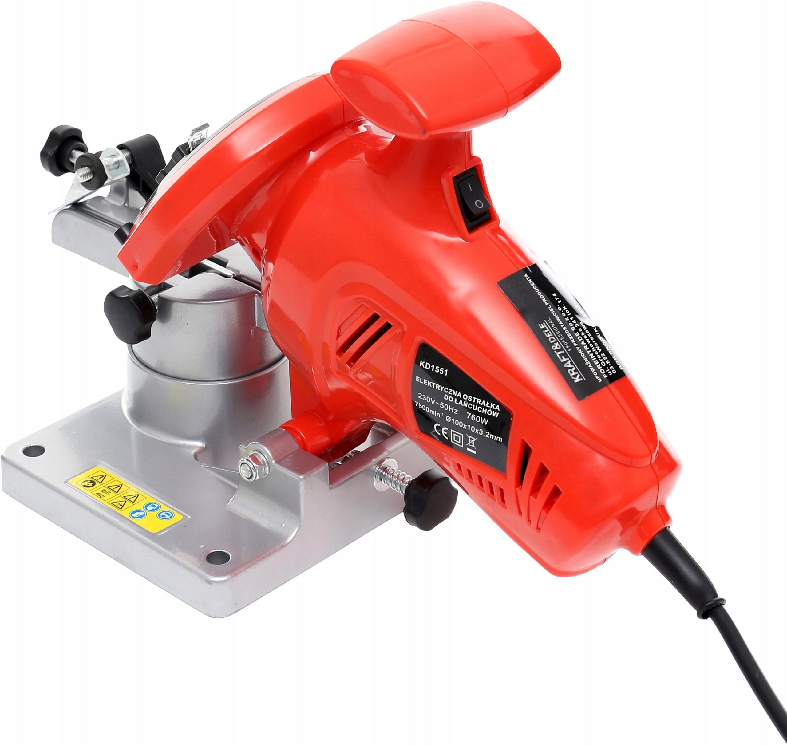 KRAFT&DELE KD1551 ELECTRIC CHAIN SHARPENER 760W 230V 7500 rpm Packaging status original