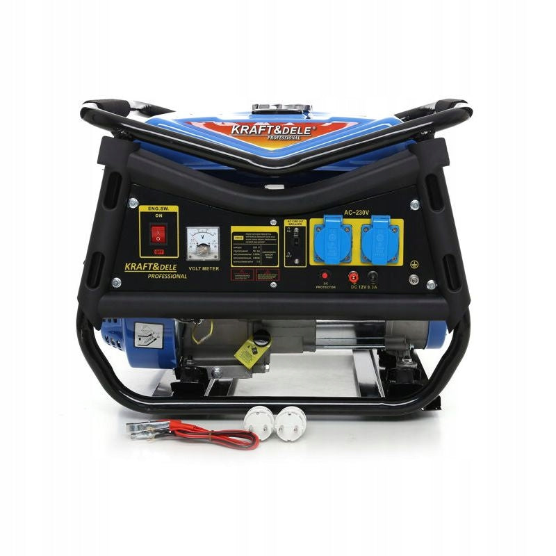 KRAFT&DELE POWER GENERATOR 3000W 12V 230V 7HP GASOLINE KD141 Brand Kraft&Dele