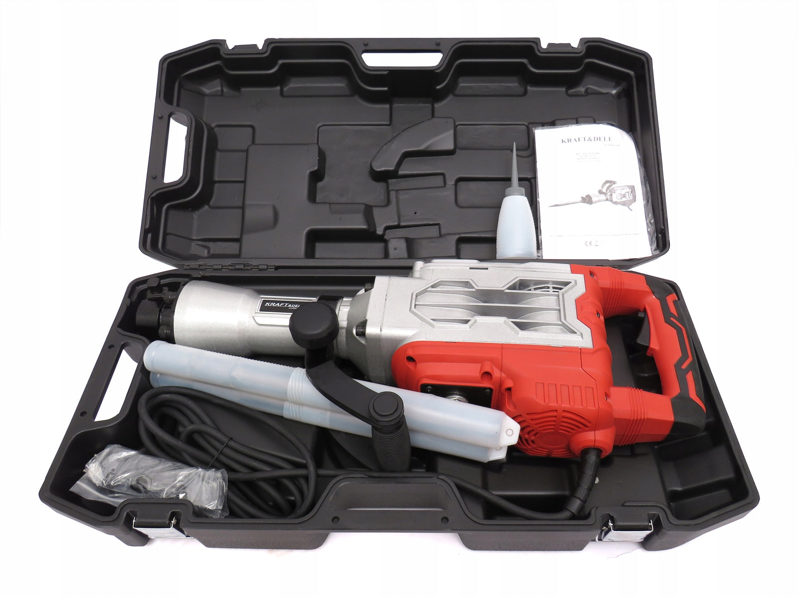 KRAFT IMPACT DEMOLITION HAMMER FOR FORGING 1700W 45J Brand Kraft&Dele