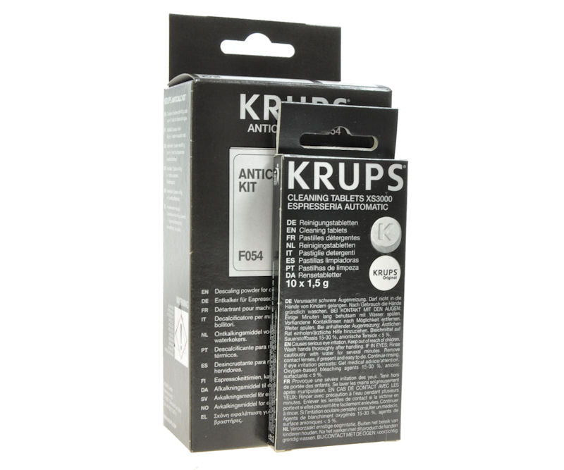 KRUPS SET FOR THE MAINTENANCE OF COFFEE MACHINES