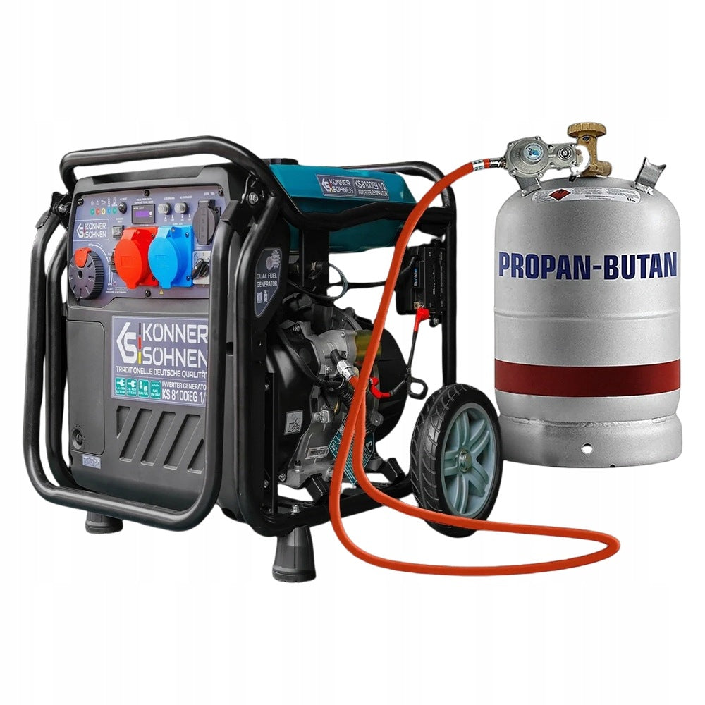 KS 8100iEG 1/3 INVERTER GENERATOR SET 8,5kW 230V/400V Dual Fuel