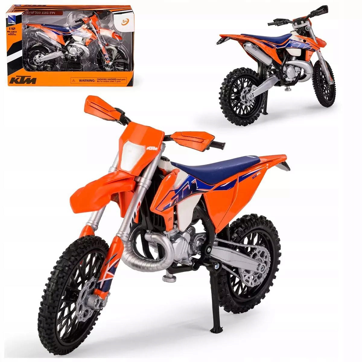 KTM 300 EXC TPI EDITION 2022 1:12 Packaging status original