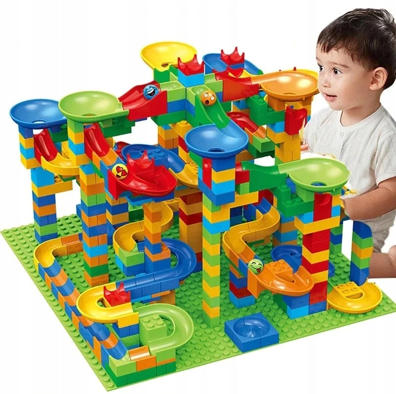 KULODROM BALL TRACK BLOCKS MARBLE SET 514 XXL LARGE TOY SET