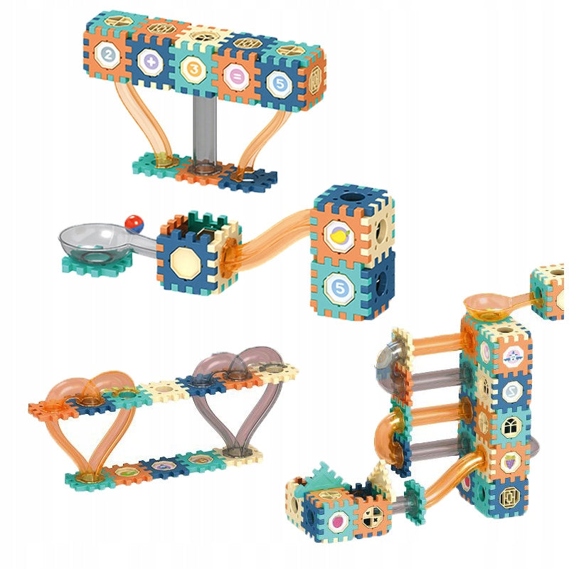 KULODROM BALL TRACK LARGE BLOCKS 335 el GIFT FOR 3 4 5 6 7 8 9 10 YEAR OLD Packaging status original