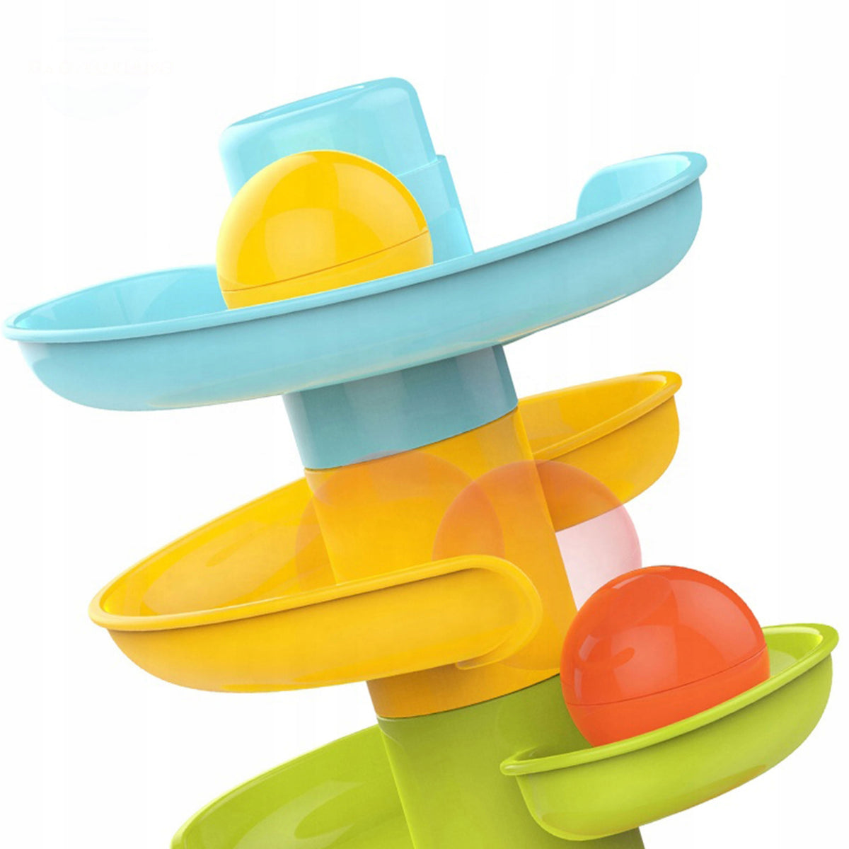 KULODROM BALL TRACK SET SPIRAL + 3 BALLS WOOPIE BABY Manufacturer code 46064