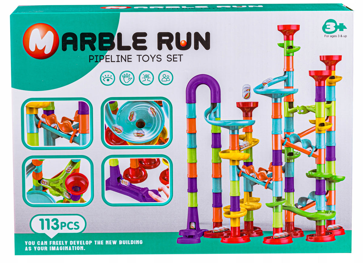 KULODROM Ball Track for children Building Blocks BALLS 113 elements Brand DK