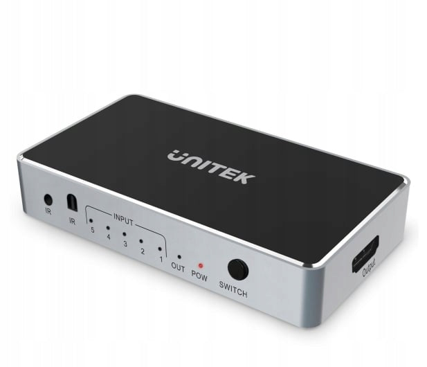 KVM Switch Unitek HDMI Signal Switch 1.4b 5 IN 1 OUT 4K Model V1110A
