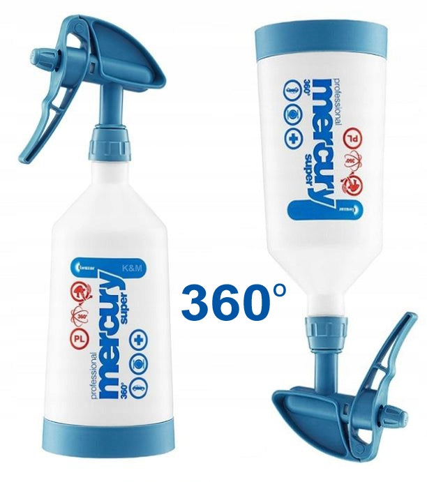 KWAZAR MERCURY PRO+ SPRAYER 1L HEAVY CHEMISTRY