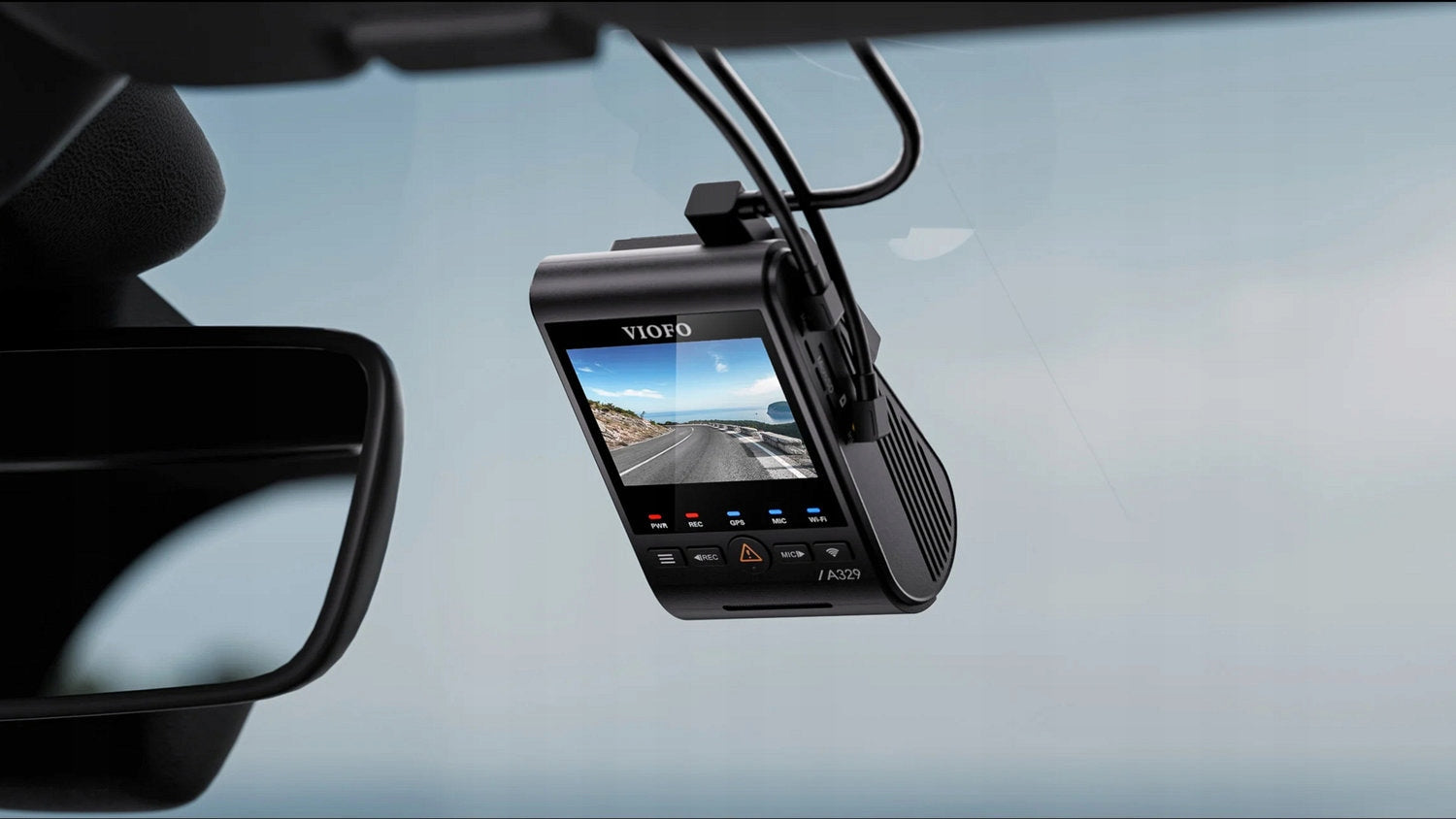 Kamera automobilová Viofo A329S GPS 4K (2160p) Wi-Fi GPS + zadní + vnitřní Model VIOFO A329S 3CH