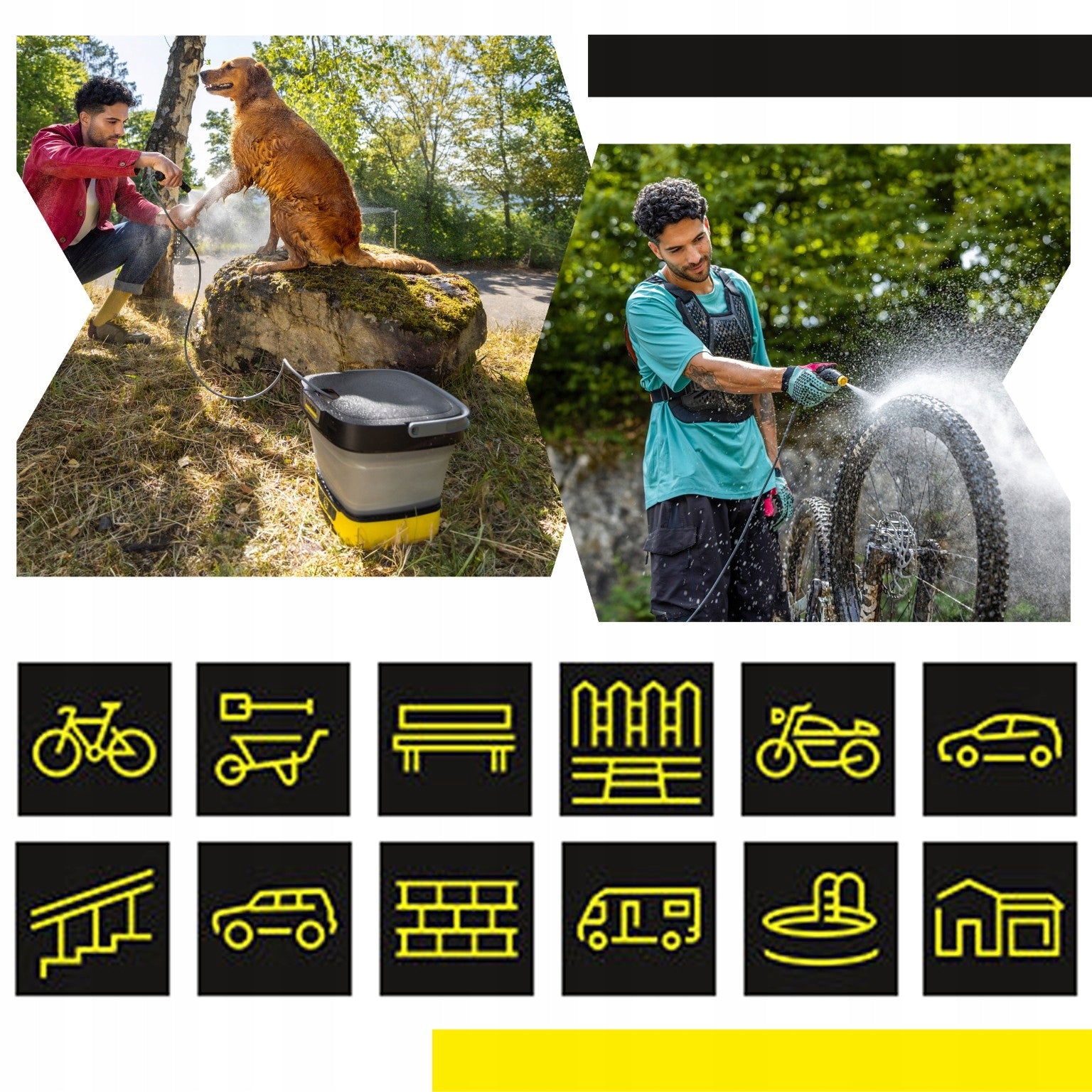 Karcher OC3 Foldable Cordless Portable Pressure Washer Model OC 3 FOLDABLE