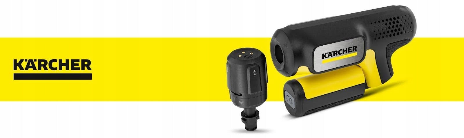 Karcher Pressure Washer BATTERY PORTABLE Charger NOZZLE 4in1 MULTI Maximum power 7.2 W