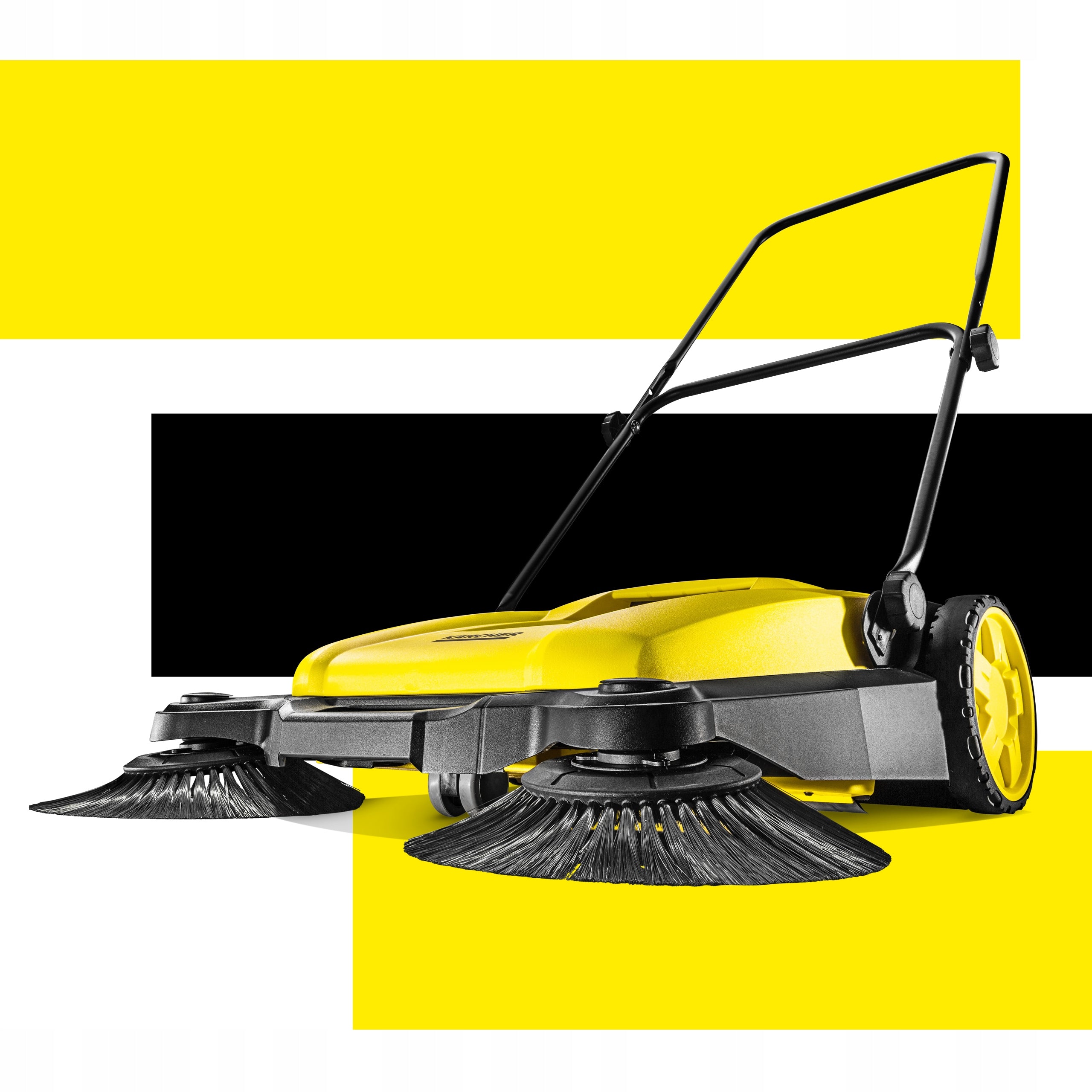 Karcher S 3 Twin 2-in-1 Manual Leaf Sweeper Power supply handheld