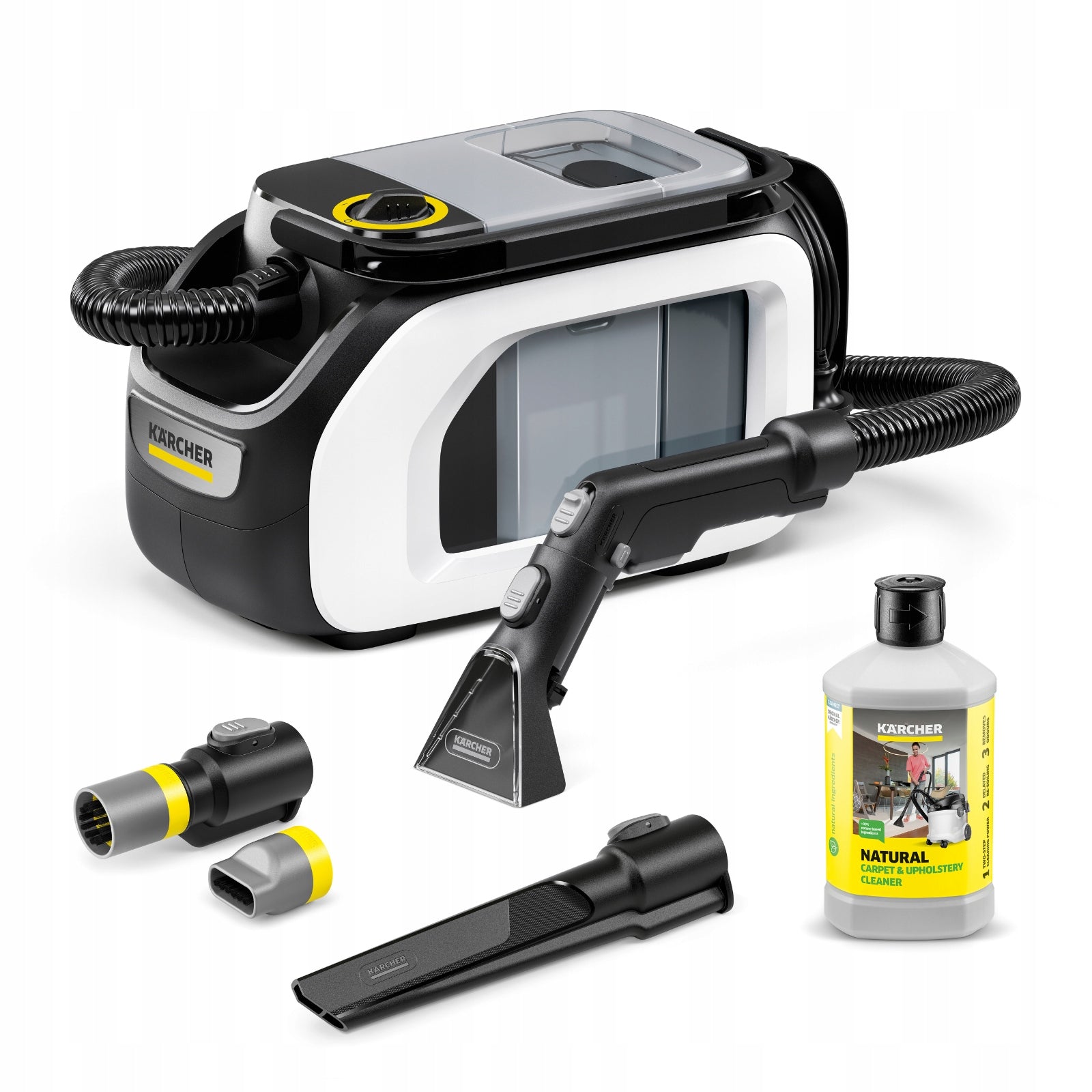 Karcher SE 3 Compact Home Shoe N1 Washing Vacuum Cleaner for Carpet Upholstery