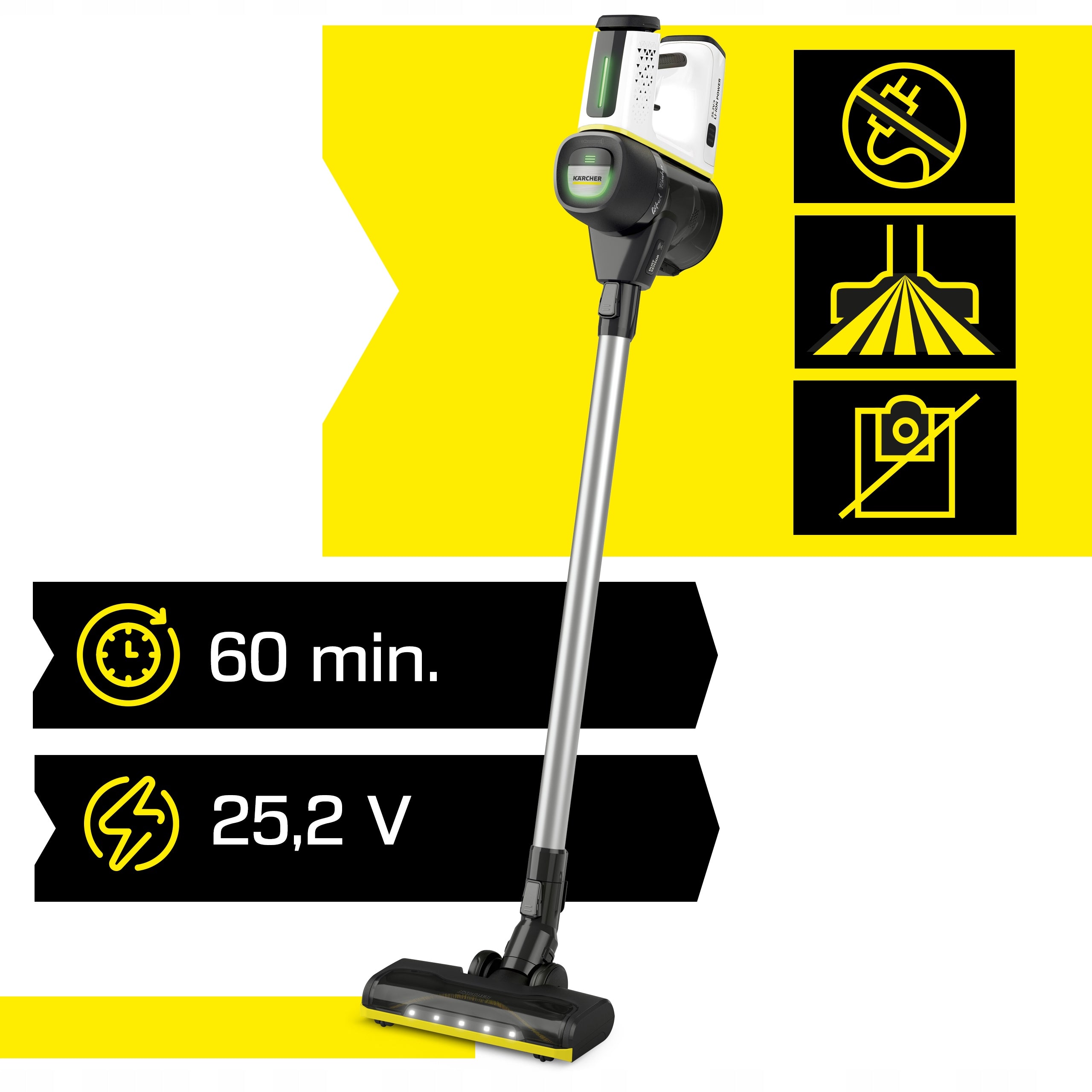 Karcher VC 7 Signature Line Upright Vacuum Cleaner Brand Kärcher
