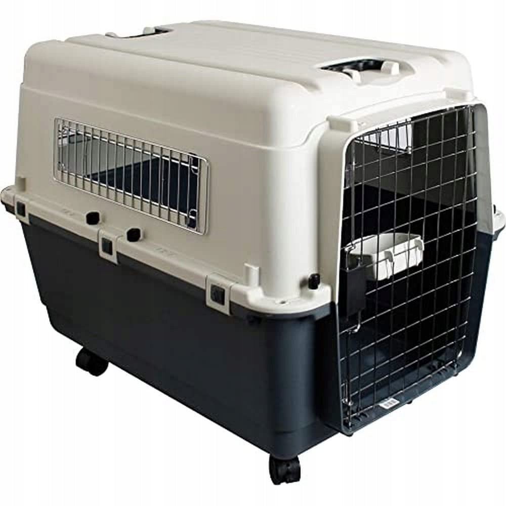 Karlie 513774 Dog Transporter Xl: 90 x 60 x 68 cm Grey Xl: 90X60X68Cm
