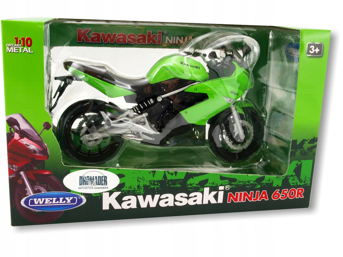 Kawasaki Ninja 650R 1:10 WELLY Assembly diecast
