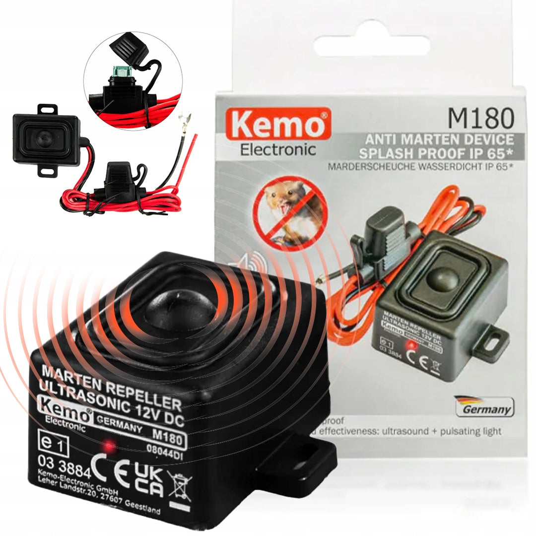Kemo M180 kun repellent 12V IP65 WATERPROOF German ultrasound