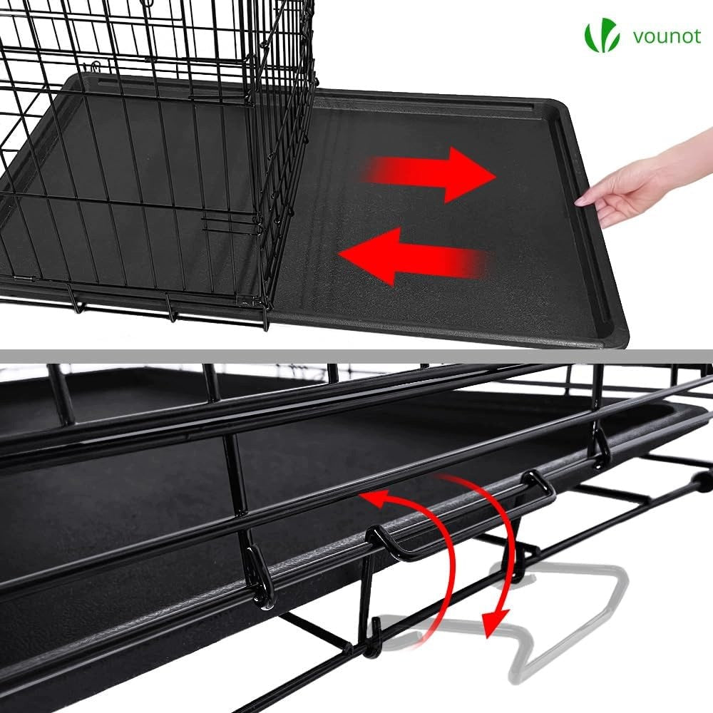 Kennel Transport Cage Black For Dog For Car 92x57x63 Cm Manufacturer code Klatka Kennelowa Transportowa Czarna Dla Psa