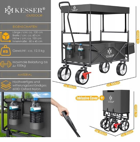 Kesser folding hand trolley