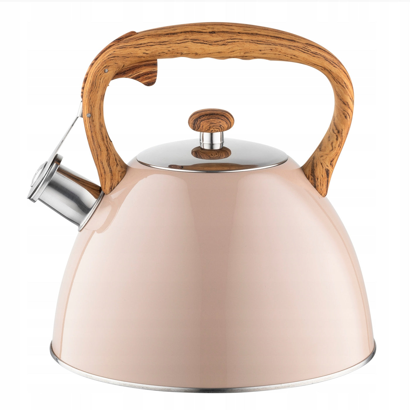 Kettle Florina Frank 2,5 l Stainless Steel Induction Whistle Beige