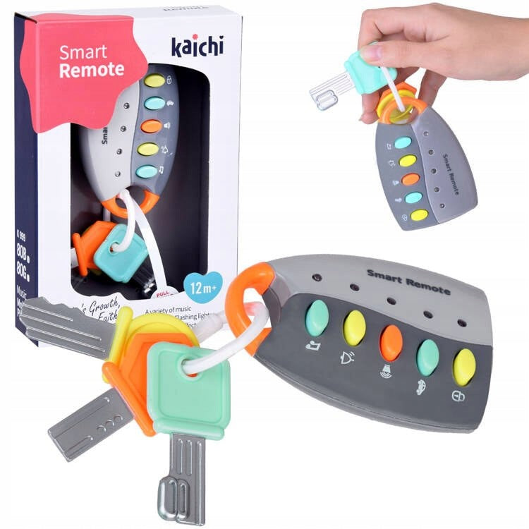 Keys with remote control interactive toy with melody
